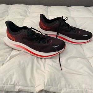 Hoka Kawana Road Running Shoes - Mens, Black/Cabernet, 14D, 1123163-BCBRN-14D